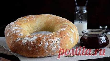 Хлеб-бублик CIAMBELLA. Пошаговый рецепт с фото на Gastronom.ru