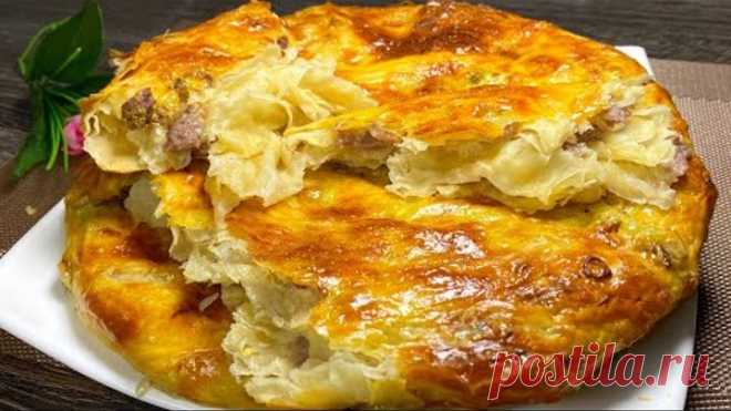 Боже, как вкусно! ПИРОЖКИ ТЕПЕРЬ НЕ ДЕЛАЮ! Готовлю вкуснятину на завтрак за 10 минут! МУЖ В ВОСТОРГЕ