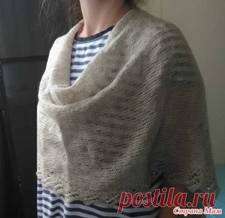 Связала накидку для прохладного вечера - Хенд-Мейд | HANDMADE - Страна Мам