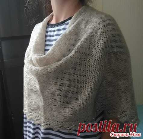 Связала накидку для прохладного вечера - Хенд-Мейд | HANDMADE - Страна Мам