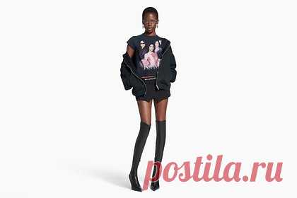 Balenciaga выпустила мини-юбку в виде мужских трусов