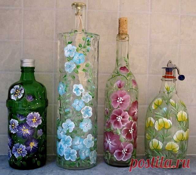 Бутылка рисунок