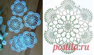 Несколько очаровательных вязаных мотивов