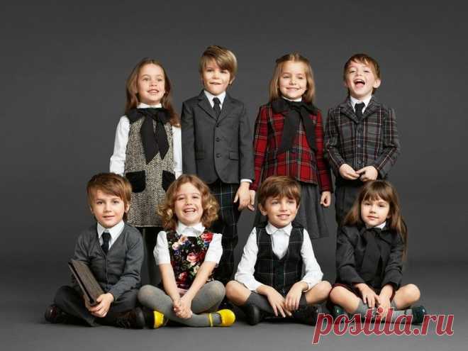 Детки в одежде от Dolce & Gabbana