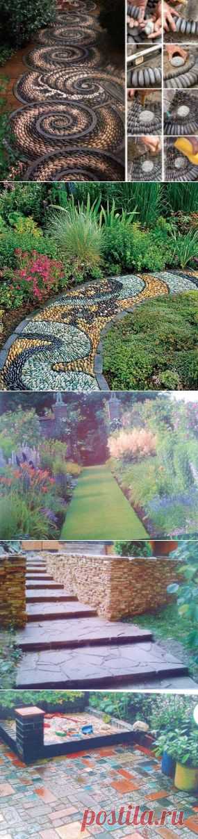 Садовые дорожки | Креативные идеи - для дома, для сада, вязание, шитье, описание моделей