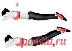 Упражнения для ног и ягодиц