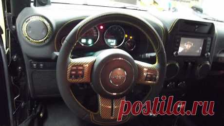 Jeep Wrangler 2 под карбон