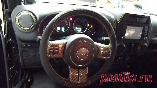 Jeep Wrangler 2 под карбон