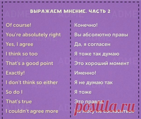 Базовые фразы, которые можно выучить уже сегодня / Неформальный Английский