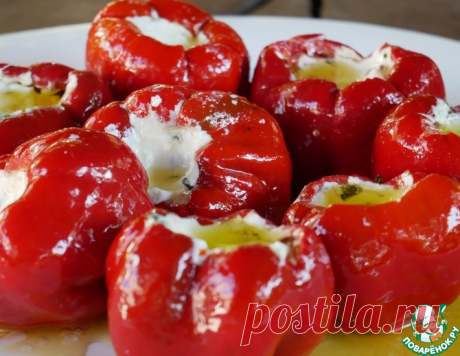 Закуска "Перчик с сыром в маринаде" – кулинарный рецепт