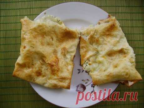 Хачапури из лаваша