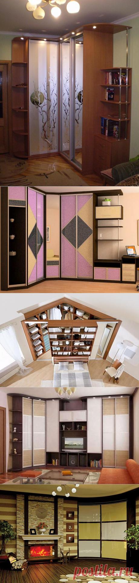 ИНТЕРЬЕР. Угловые шкафы-купе | Хвастунишка