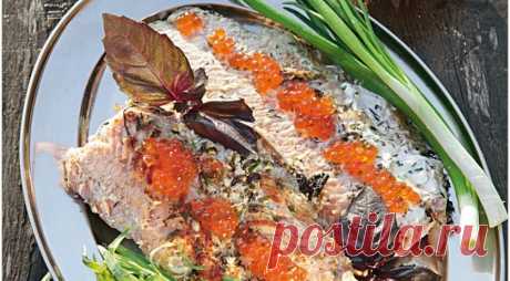 Лосось горячего копчения с травами в домашних условиях — Вкусные рецепты