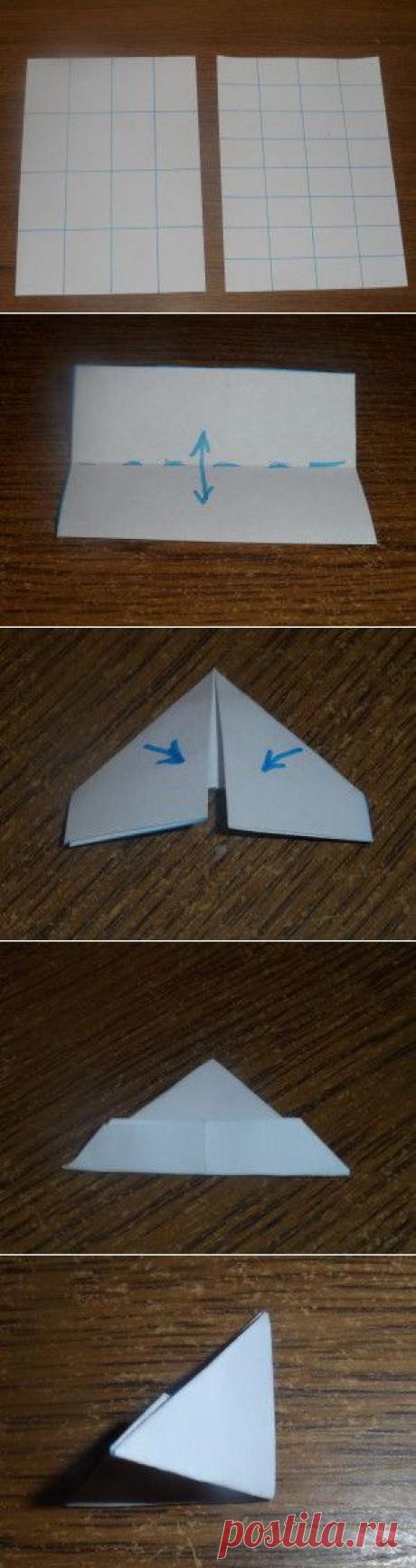 Модульное оригами - схема сборки модуля - ОСТРОВОК ПОДЕЛОК