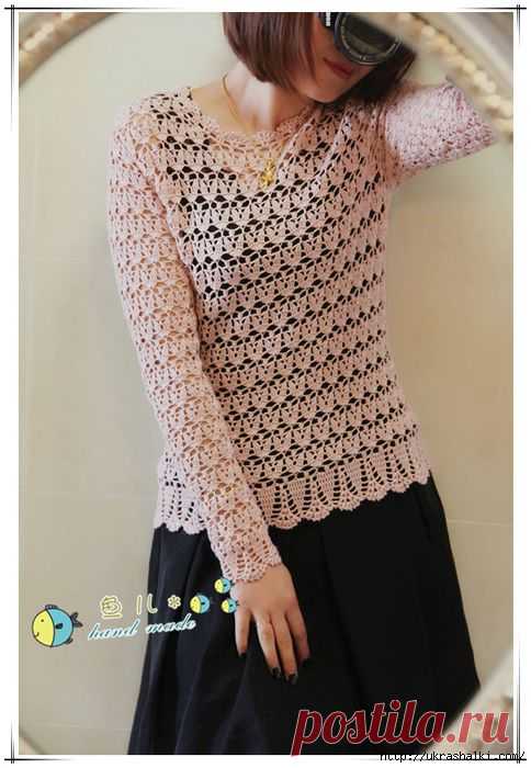 кофточка крючком