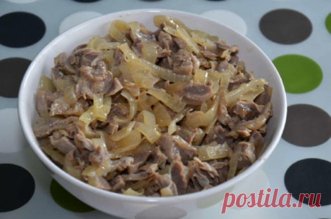 Очень вкусная бюджетная закуска- маринованные куриные желудочки!