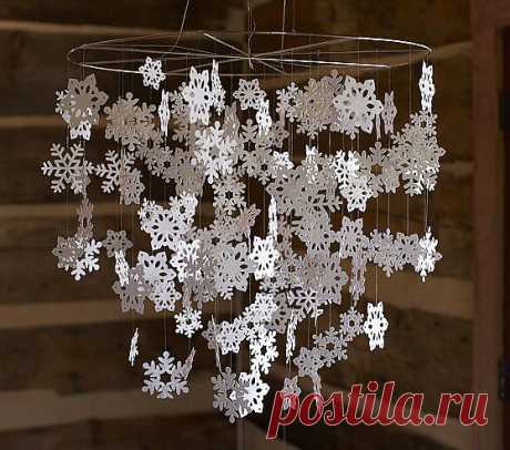 Snowflake Mobile | Pottery Barn Kids