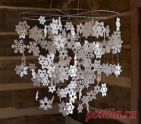 Snowflake Mobile | Pottery Barn Kids
