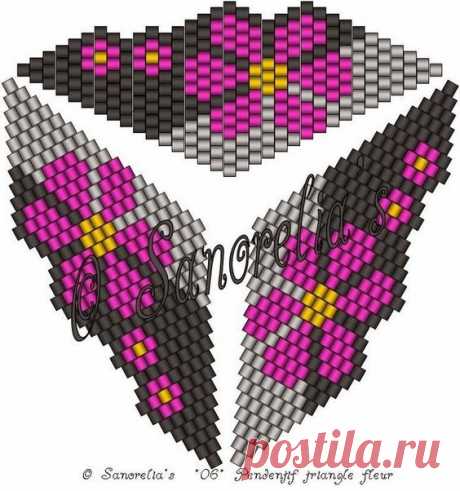 РАДУГА БИСЕРА: бисероплетение, схемы, МК