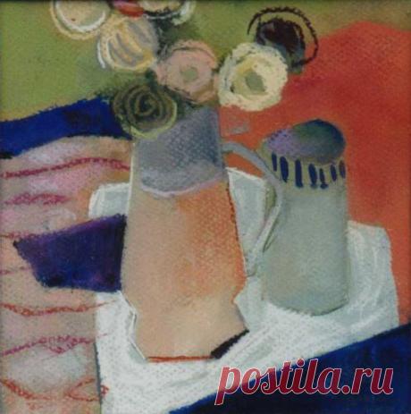 Pastel, nature morte.