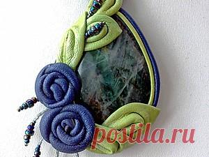 Работа с кожей для начинающих: мастерим кулон «Авитаминоз» - Ярмарка Мастеров - ручная работа, handmade