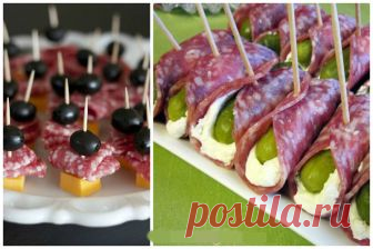 Оригинальные и легкие закуски: 22 вкусных идей на быструю руку ...