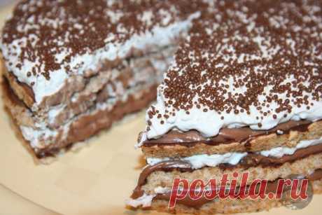 Девочки, теперь это мой самый любимый десерт!

Конфеты и печенье больше не покупаю. Готовлю быстро и с удовольствием.
Рекомендуем  ПОДПИСАТЬСЯ!

ТОРТ НЕСКВИК:

Ингредиенты:
Яйцо 4 шт
Масло сливочное 100 г
Сахар 150 г
Мука 150 г
Разрыхлитель теста 1 ч. л.
Какао-порошок 4 ст. л.
Молоко сгущeнное (вареное) 200 г
Сметана 500 г
Орехи по вкусу

Способ приготовления:
1. Яйца взбить с сахаром, добавить масло, муку(с разрыхлителем), какао. Форму смазать, вылить тесто и поставить в ...