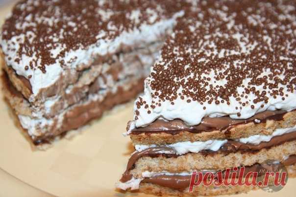 Девочки, теперь это мой самый любимый десерт!

Конфеты и печенье больше не покупаю. Готовлю быстро и с удовольствием.
Рекомендуем  ПОДПИСАТЬСЯ!

ТОРТ НЕСКВИК:

Ингредиенты:
Яйцо 4 шт
Масло сливочное 100 г
Сахар 150 г
Мука 150 г
Разрыхлитель теста 1 ч. л.
Какао-порошок 4 ст. л.
Молоко сгущeнное (вареное) 200 г
Сметана 500 г
Орехи по вкусу

Способ приготовления:
1. Яйца взбить с сахаром, добавить масло, муку(с разрыхлителем), какао. Форму смазать, вылить тесто и поставить в ...