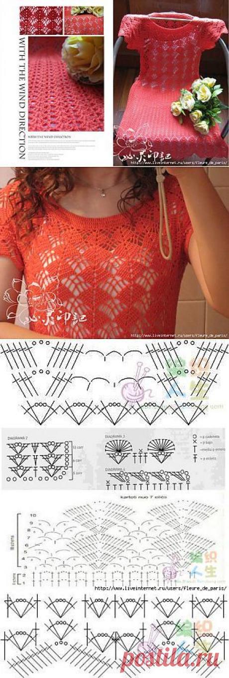 туники , кофточки | Идеи и фотоинструкции бесплатно на Постиле