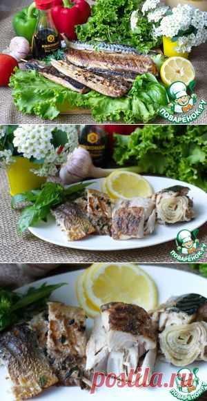 Скумбрия, хек и селедка на гриле - кулинарный рецепт