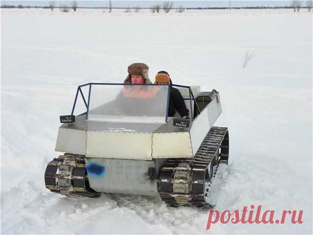 Гусеничный вездеход «Тазик-1»