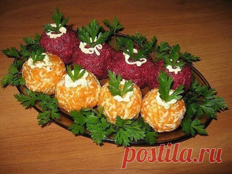 Закусочные овощные шарики