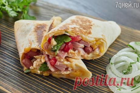 Буррито со скремблом: рецепт хита мексиканской кухни от Александра Бельковича: пошаговый рецепт c фото