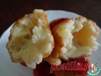Сырные шарики с клюквенным соусом - кулинарный рецепт