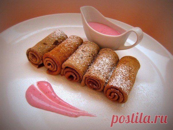 Шоколадные блины / Райская пища