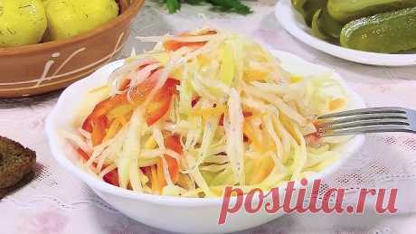 Хрустящая Капуста за Сутки - Безумно Вкусная.