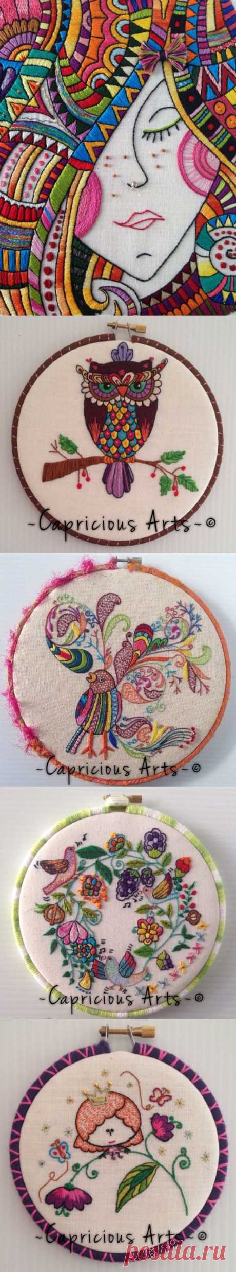 ВЫШИВКА CAPRICIOUS ARTS (ПОДБОРКА)