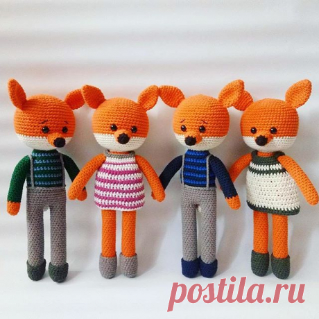 УЮТНЫЙ МАГАЗИНЧИК ИГРУШЕК 💖 Автор игрушки @cucuperi 👫👫 Лисята - рыжие и дружные ребята! #toys#thankyou#like4like #lovely#holiday#mylove#cute#children#present#family#позитив#праздник#друзья#радость#мечта#хорошеенастроение#малыш#handmade#счастье#kids#позитив#goodday#мимими#friends#adorable#love#игрушка#newborn#kidsroom#vip#spring