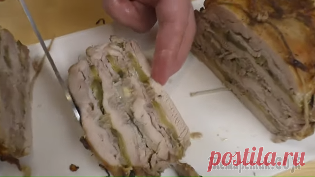 Вот, так нужно готовить курицу! Цыганский слоеный стейк / Рецепты Другой Кухни