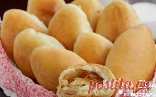 Пирожки с капустой постные | Кулинарные рецепты от «Едим дома!»