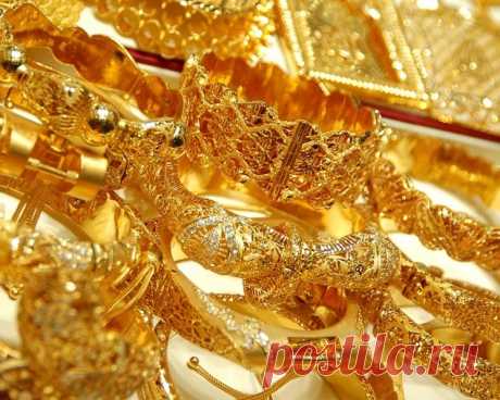 Рай для любителей золота: Золотой рынок Дубая, или Dubai Gold Souk!