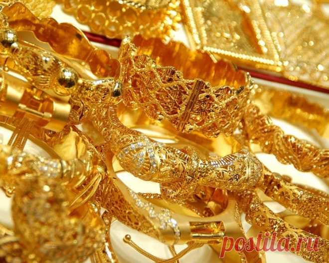Рай для любителей золота: Золотой рынок Дубая, или Dubai Gold Souk!