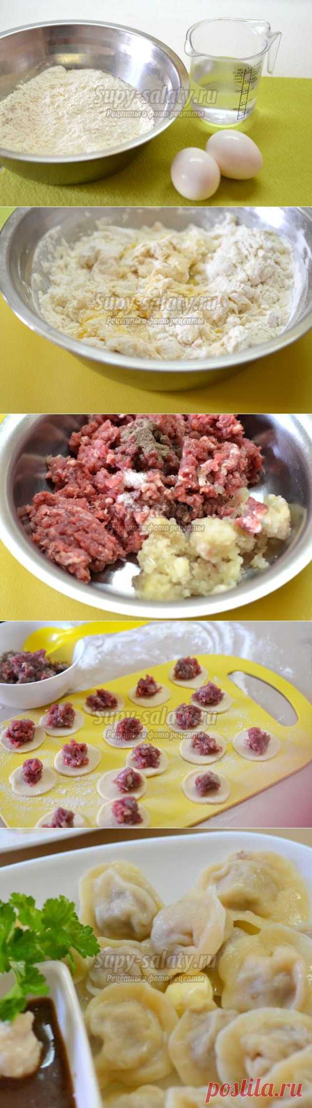 Мини-пельмени с соевым соусом. Рецепт с пошаговыми фото