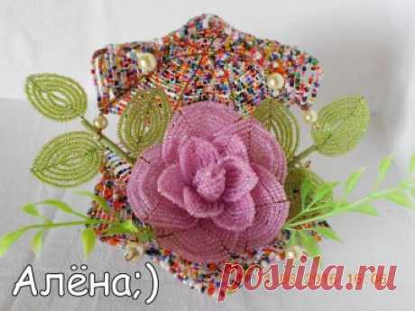 Розочка в раковине  от Алёнки Башкатовой.