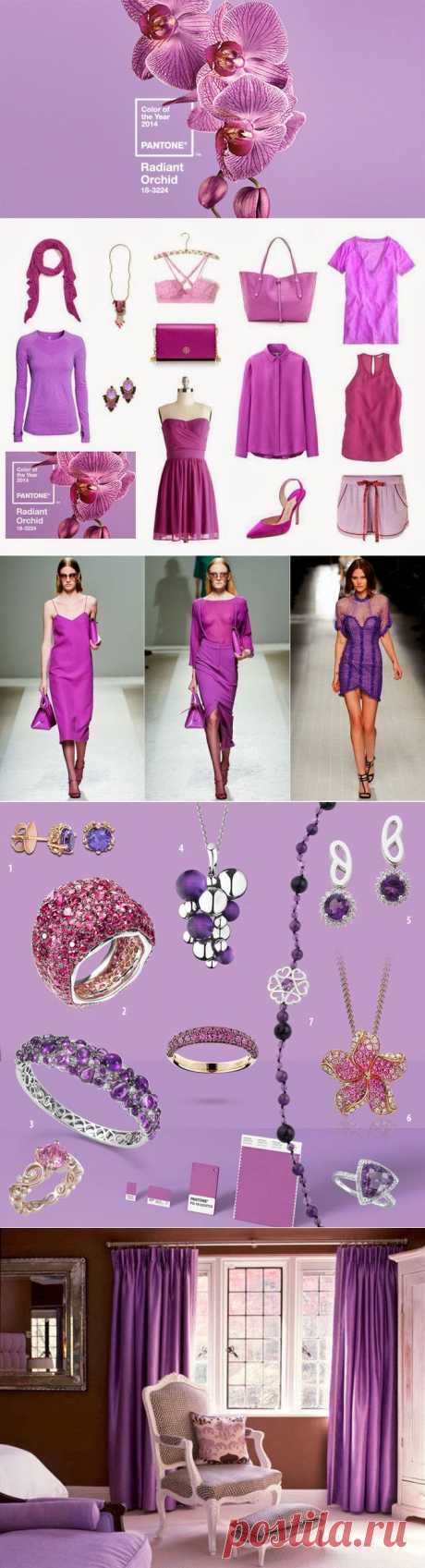 Цвет 2014 года – Radiant Orchid
