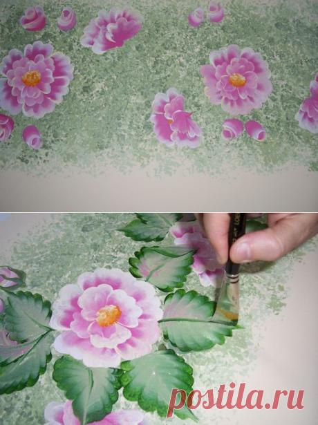 Супер - цветы!!! РОСПИСЬ