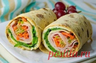 РУЛЕТ ИЗ ЛАВАША: ТОП-6 РЕЦЕПТОВ - У нас так Угощаемся вкуснятиной! 1) Рулет из лаваша по-гречески ИНГРЕДИЕНТЫ: ● Лаваш большой – 6 шт ● Куриное филе (отваренное) – 400 г ● Томаты – 2 шт ● Зеленый...