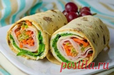 РУЛЕТ ИЗ ЛАВАША: ТОП-6 РЕЦЕПТОВ - У нас так Угощаемся вкуснятиной! 1) Рулет из лаваша по-гречески ИНГРЕДИЕНТЫ: ● Лаваш большой – 6 шт ● Куриное филе (отваренное) – 400 г ● Томаты – 2 шт ● Зеленый...