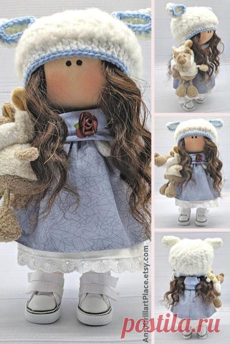 Poupée Tilda Puppe Fabric Soft Doll Popular Rigth Now Doll | Etsy
