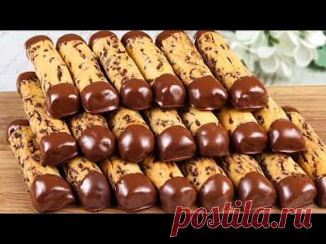 Лучшее печенье к чаю! Гости будут в восторге! Вкусная выпечка. Рецепт Печенья